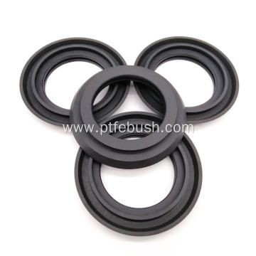 Carbon filled PTFE U cup seal